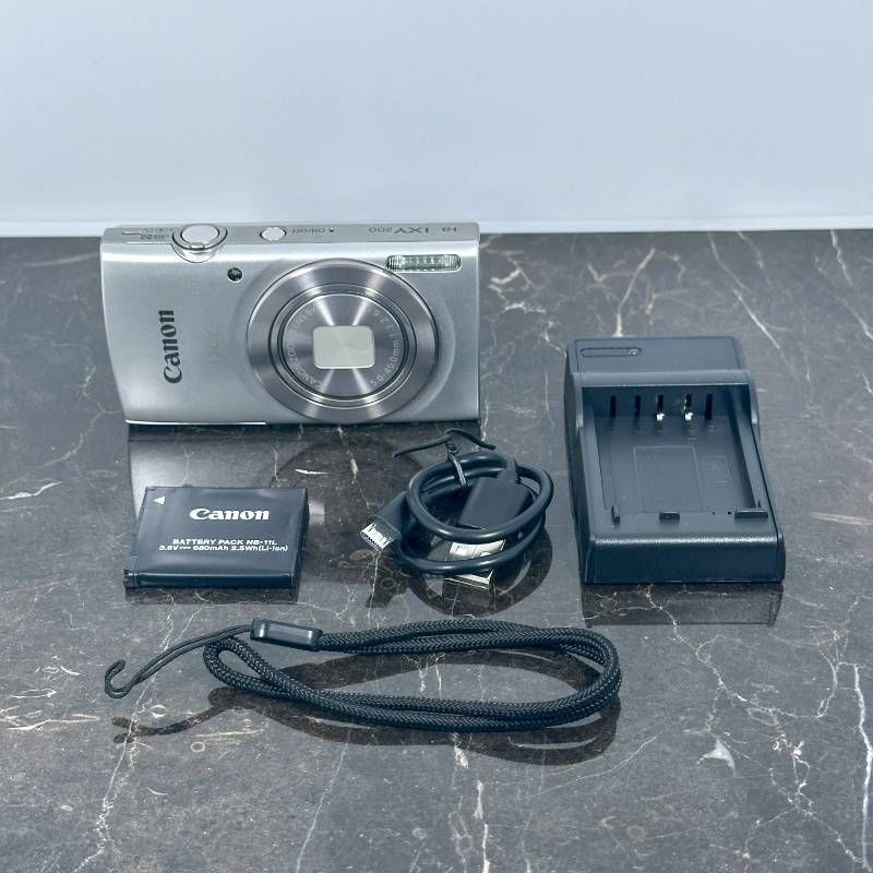美品】Canon IXY 200 シルバー 2000万画素 光学8倍ズーム コンパクト