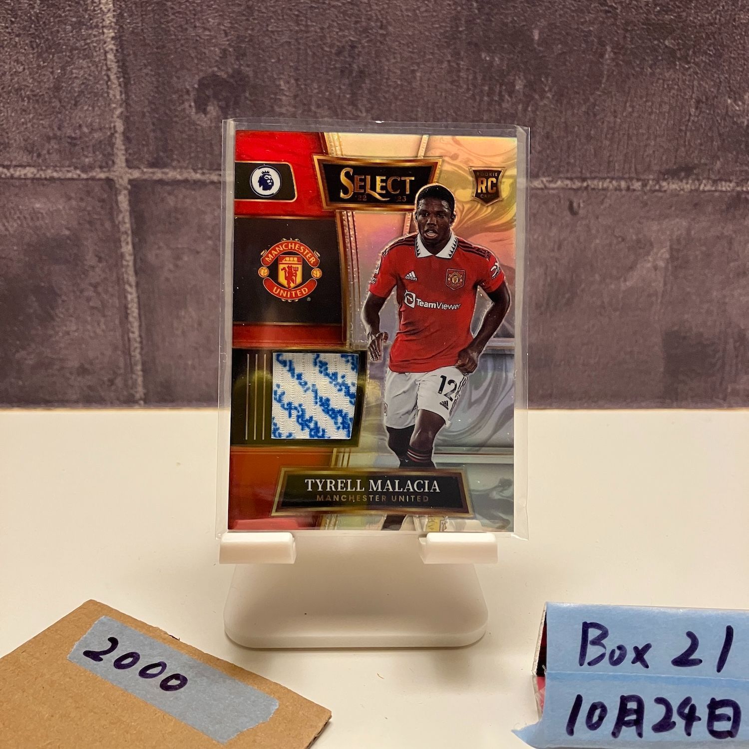 2022-23 Panini Select Premier League Tyrell Malacia Manchester