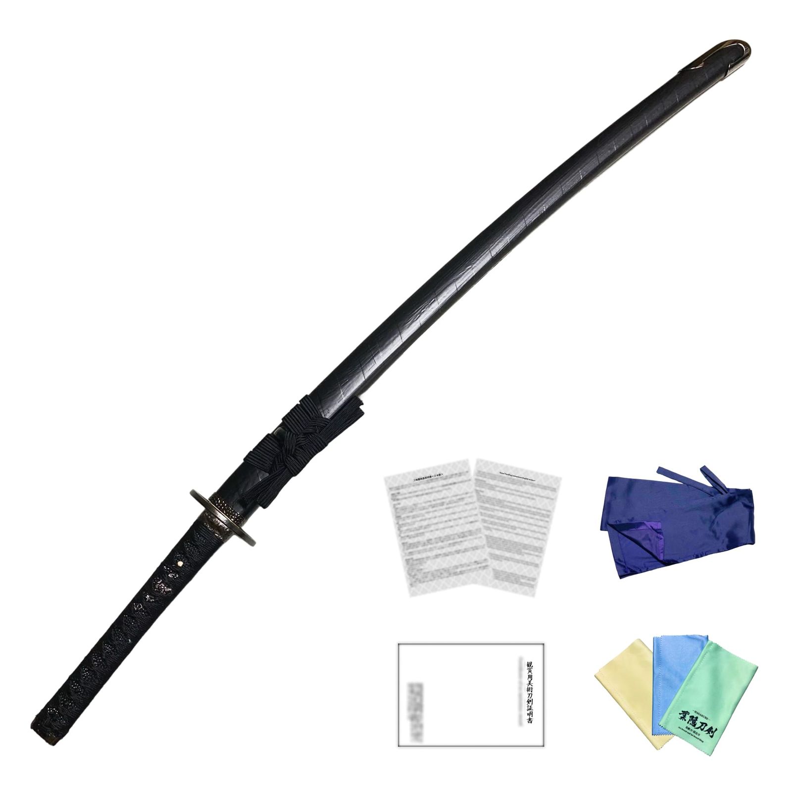 葉隠刀剣 模造刀 伊達政宗拵え 藤原国包 大刀 関市職人製 日本製 刀袋