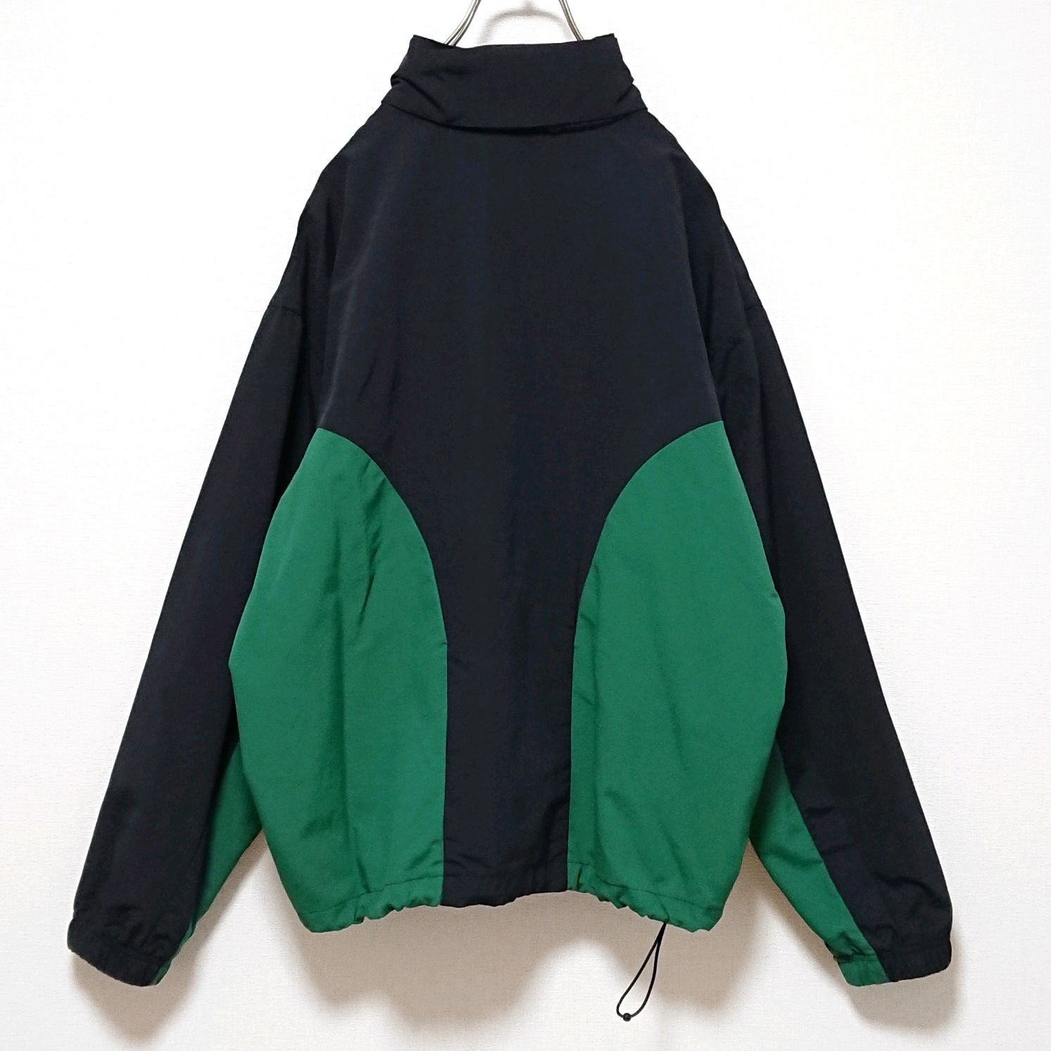 希少 美品 シュプリーム 刺繍 ロゴ ジップアップ ナイロン ジャケット