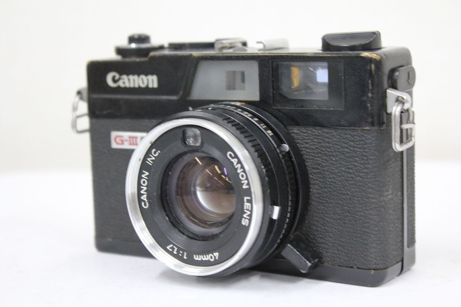 訳あり品】 キャノン Canon Canonet QL17 G-III ブラック 40mm F1.7
