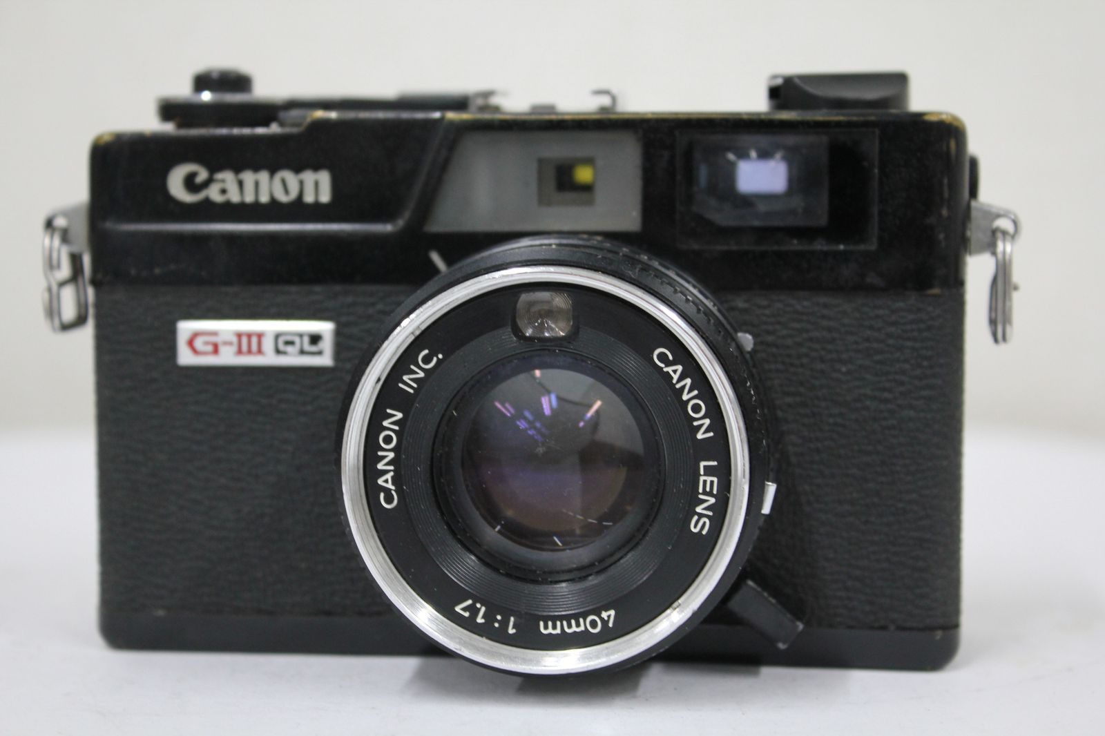 訳あり品】 キャノン Canon Canonet QL17 G-III ブラック 40mm F1.7