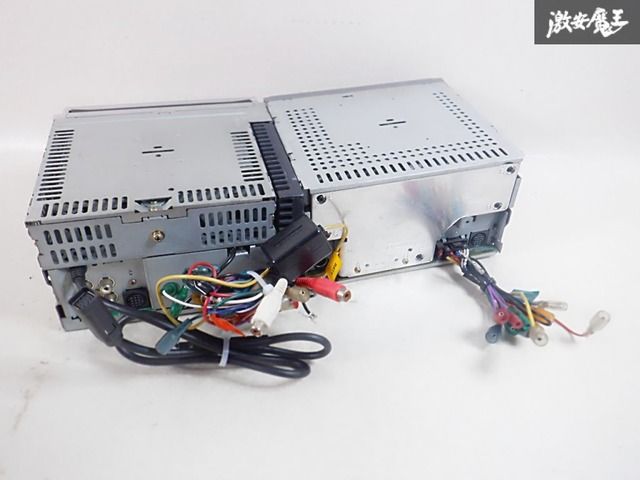 ジャンク】KENWOOD ケンウッド 2DIN CD MD チューナー デッキ