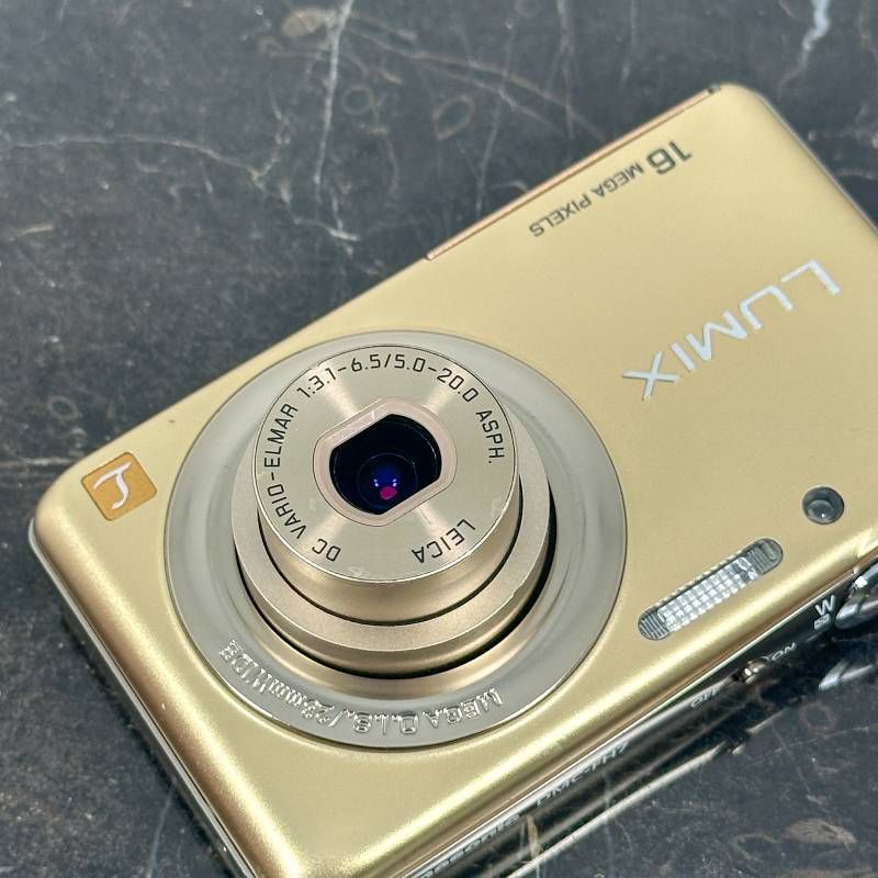Panasonic LUMIX DMC-FH7 シャインゴールド 1610万画素 CCD