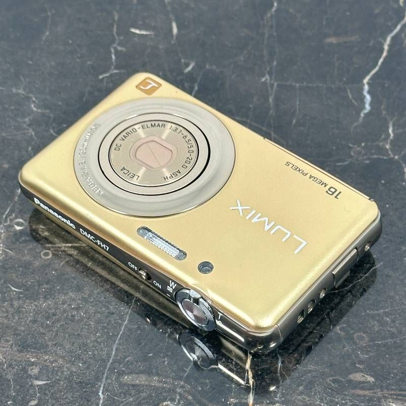Panasonic LUMIX DMC-FH7 シャインゴールド 1610万画素 CCD