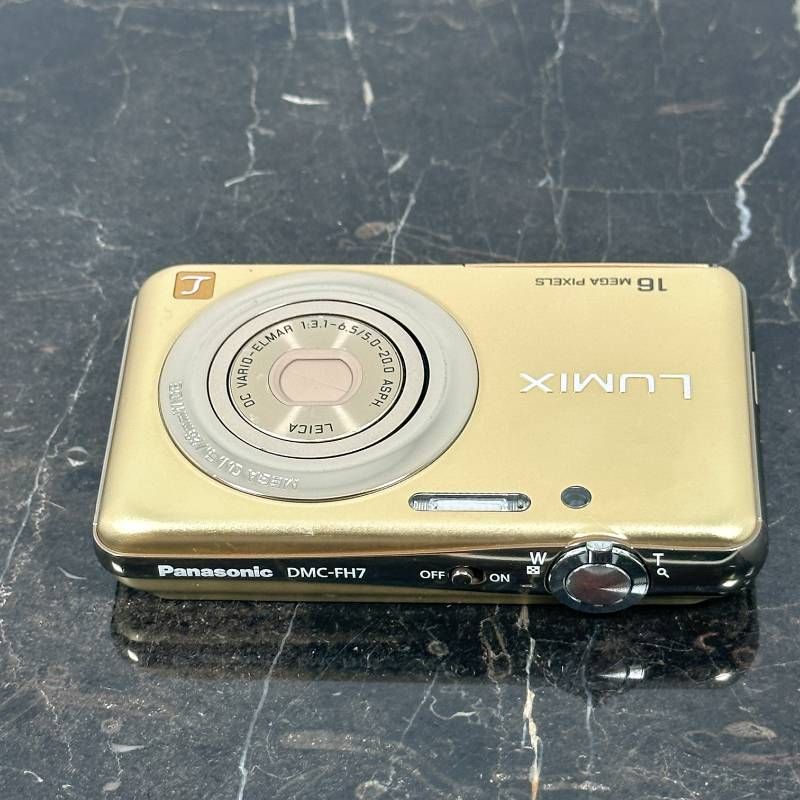 Panasonic LUMIX DMC-FH7 シャインゴールド 1610万画素 CCD