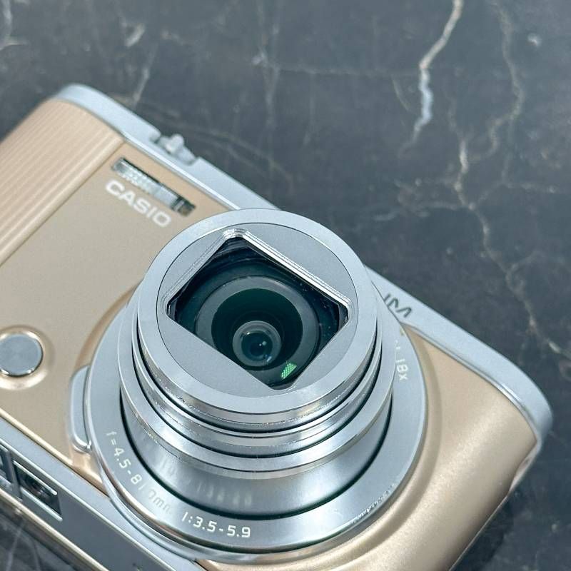 美品】CASIO EXILIM EX-ZR1800 ゴールド 1610万画素 光学18倍ズーム