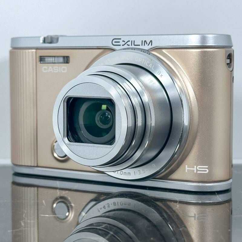 美品】CASIO EXILIM EX-ZR1800 ゴールド 1610万画素 光学18倍ズーム