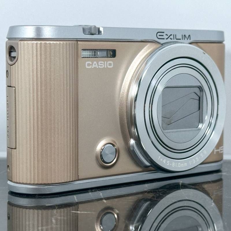 美品】CASIO EXILIM EX-ZR1800 ゴールド 1610万画素 光学18倍ズーム