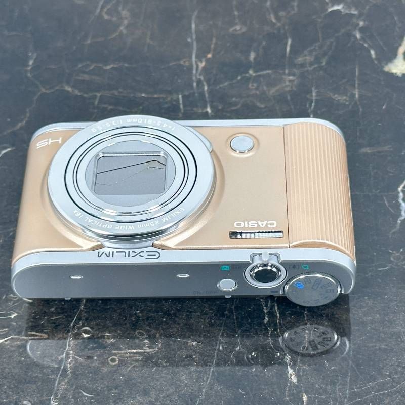美品】CASIO EXILIM EX-ZR1800 ゴールド 1610万画素 光学18倍ズーム