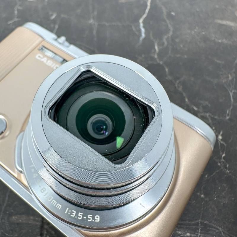 美品】CASIO EXILIM EX-ZR1800 ゴールド 1610万画素 光学18倍ズーム