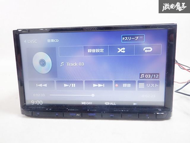 ケンウッド ナビ MDV-D307BT /CD/SD/USB 2019年地図 動作OK 保証付】KENWOOD ケンウッド メモリーナビ 彩速ナビ MDV-D307BT