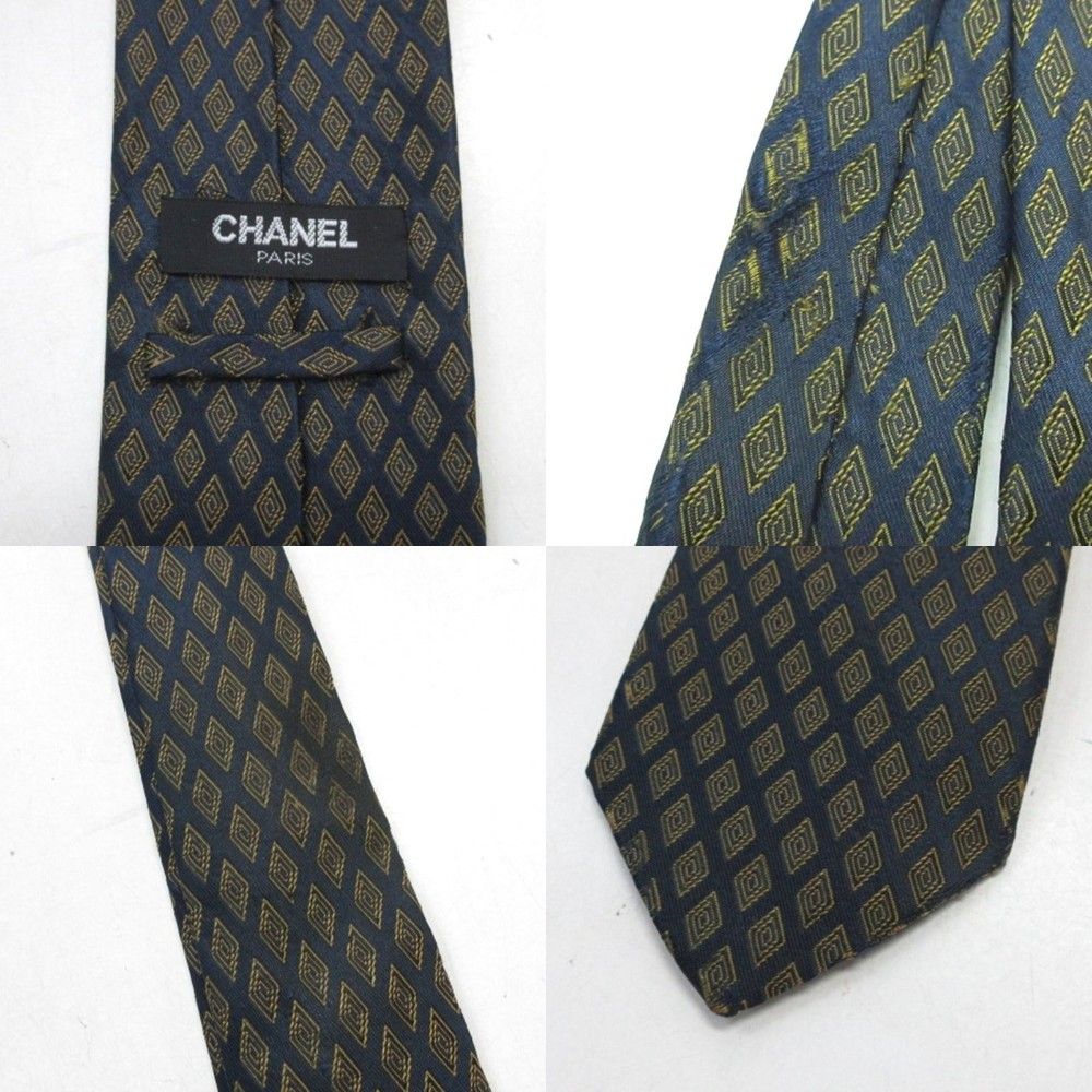 シャネル CHANEL ロエベ セリーヌ ブルガリ フェンディ ネクタイ 7点