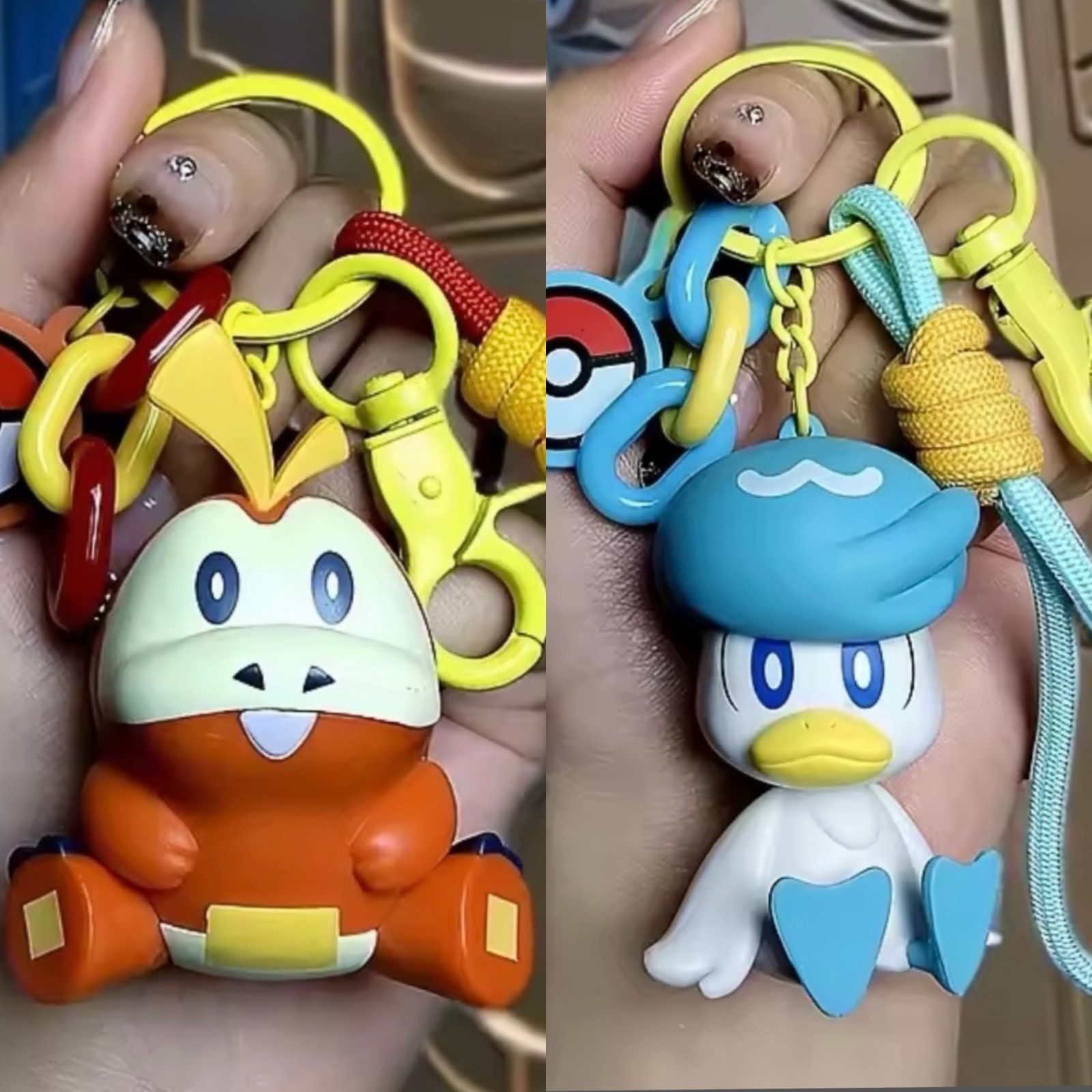 2個セット」ポケモン ホゲータ ペアセット キーホルダー ストラップ