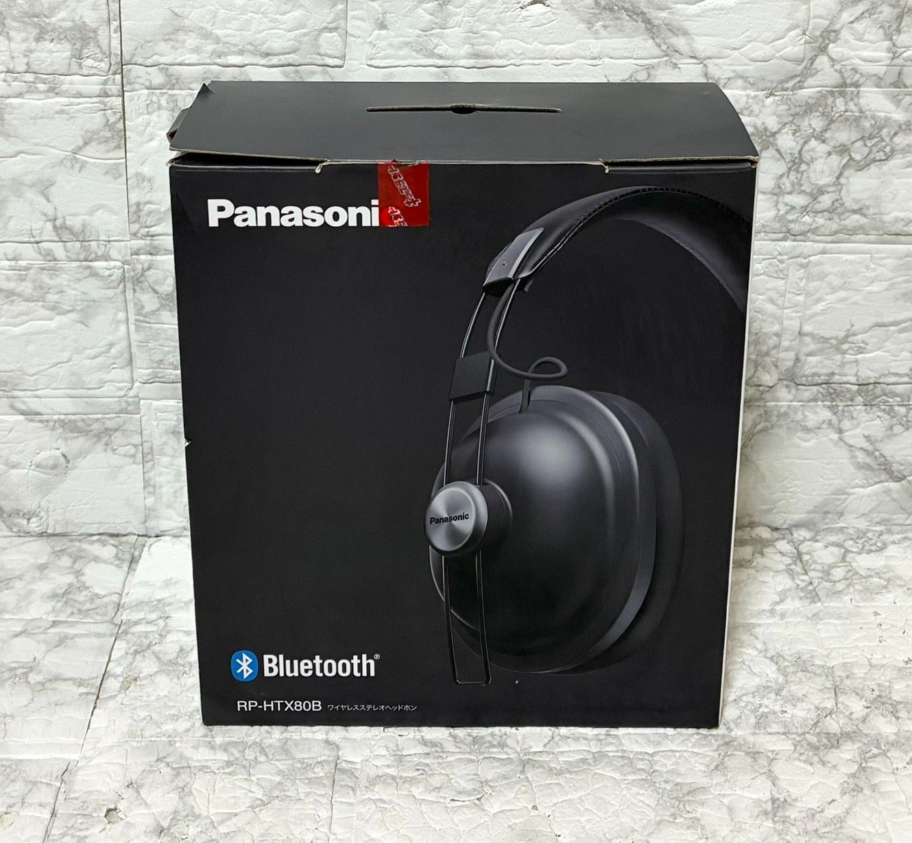 【新品、未使用】Panasonic RP-HTX80B ワイヤレスヘッドホン 概要 ワイヤレスステレオヘッドホン RP-HTX80B | ヘッドホン