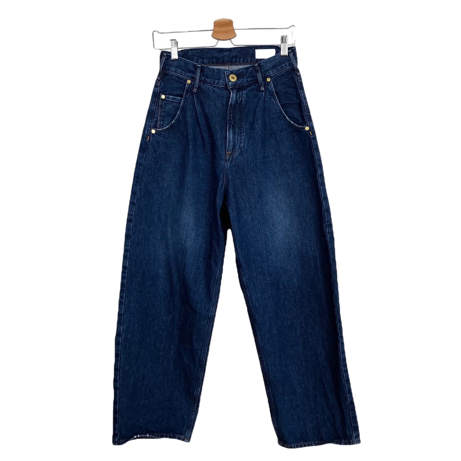 upper hights conte別注 THE CONTE UN タックデニムパンツ 24 DARK