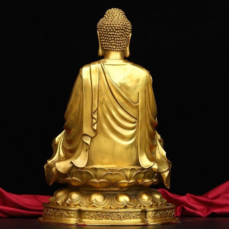 仏教美術 大日如来 仏像 黄銅製 20cm 精密彫刻 宗教的象徴 希望と力を