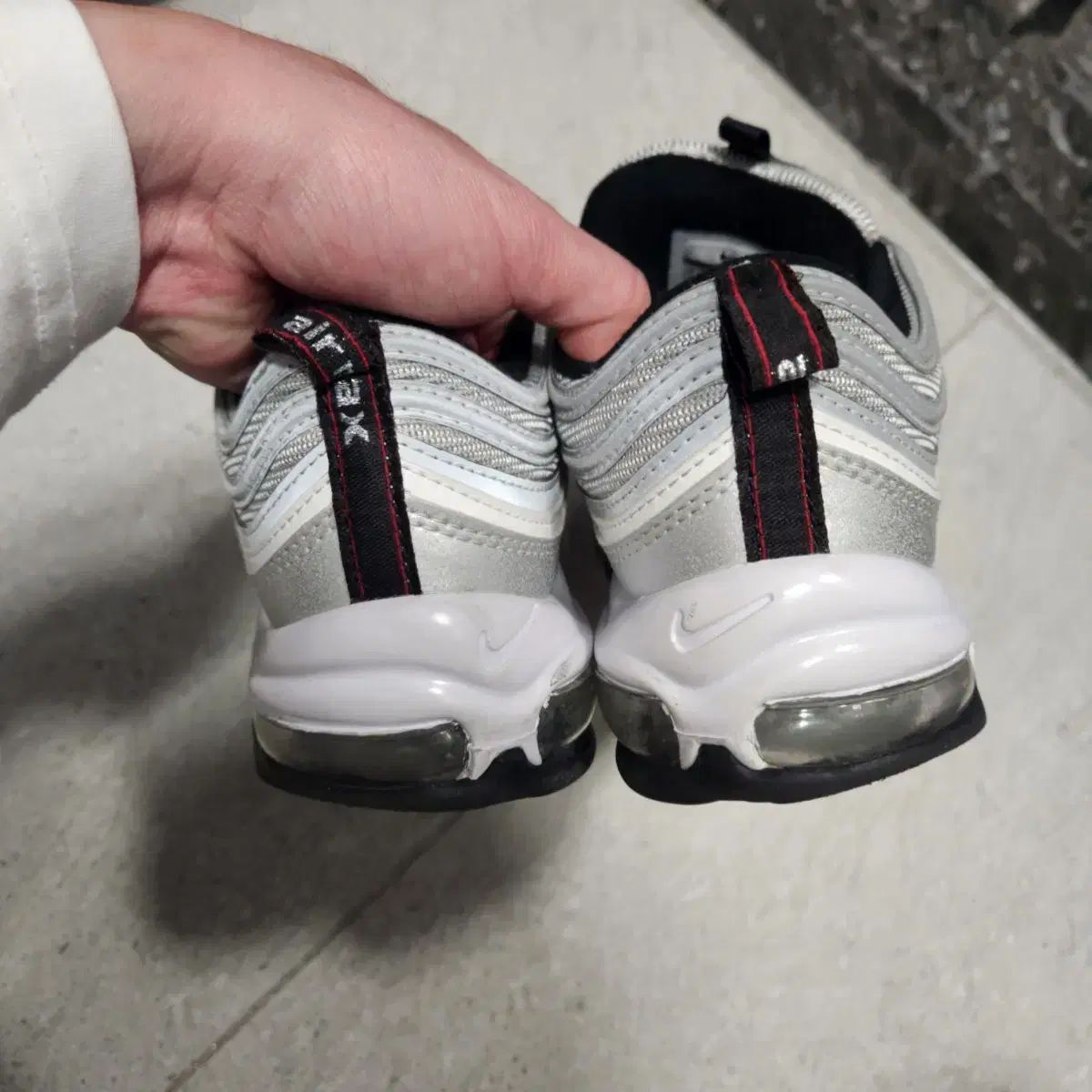 エアマックス97 シルバー 27.5cm - メルカリ