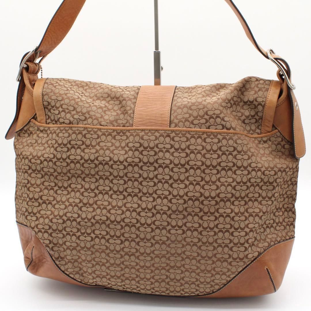 良品】コーチ ソーホー マイクロシグネチャー ショルダーバッグ