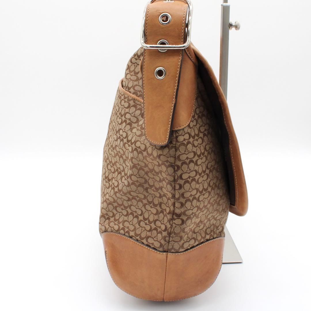 良品】コーチ ソーホー マイクロシグネチャー ショルダーバッグ