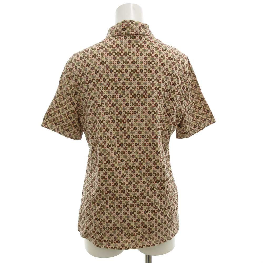 サルヴァトーレフェラガモ Salvatore Ferragamo タグ付き ポロシャツ