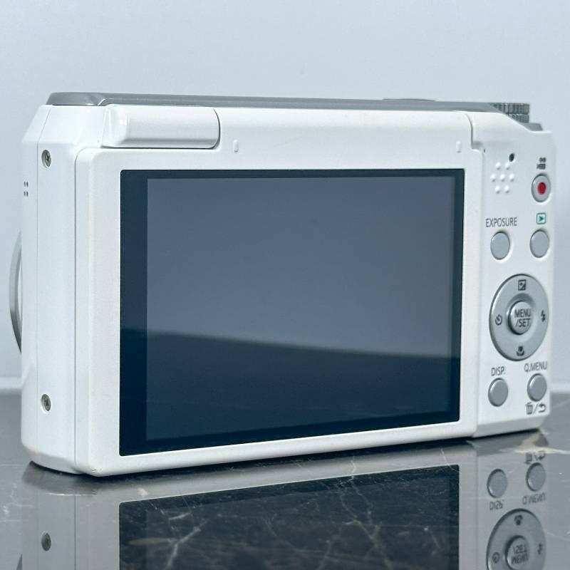 Panasonic LUMIX DMC-TZ55 ホワイト 1610万画素 光学20倍ズーム チルト