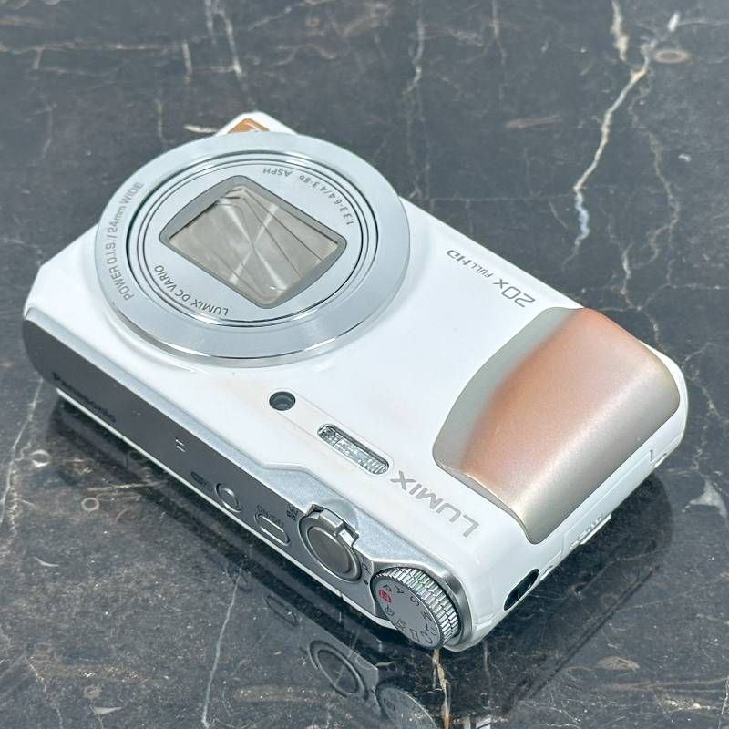 Panasonic LUMIX DMC-TZ55 ホワイト 1610万画素 光学20倍ズーム チルト