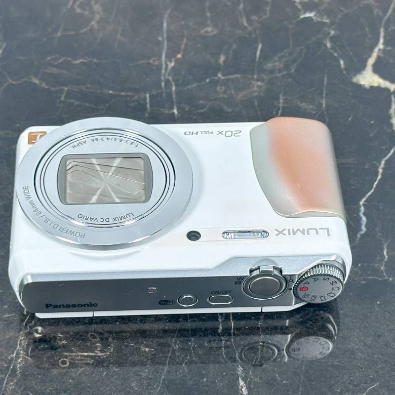 Panasonic LUMIX DMC-TZ55 ホワイト 1610万画素 光学20倍ズーム チルト