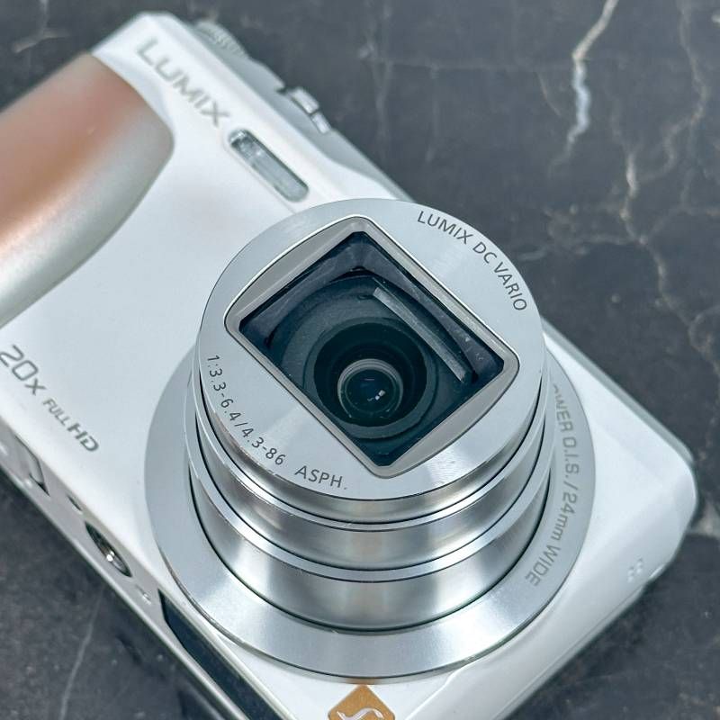 Panasonic LUMIX DMC-TZ55 ホワイト 1610万画素 光学20倍ズーム チルト