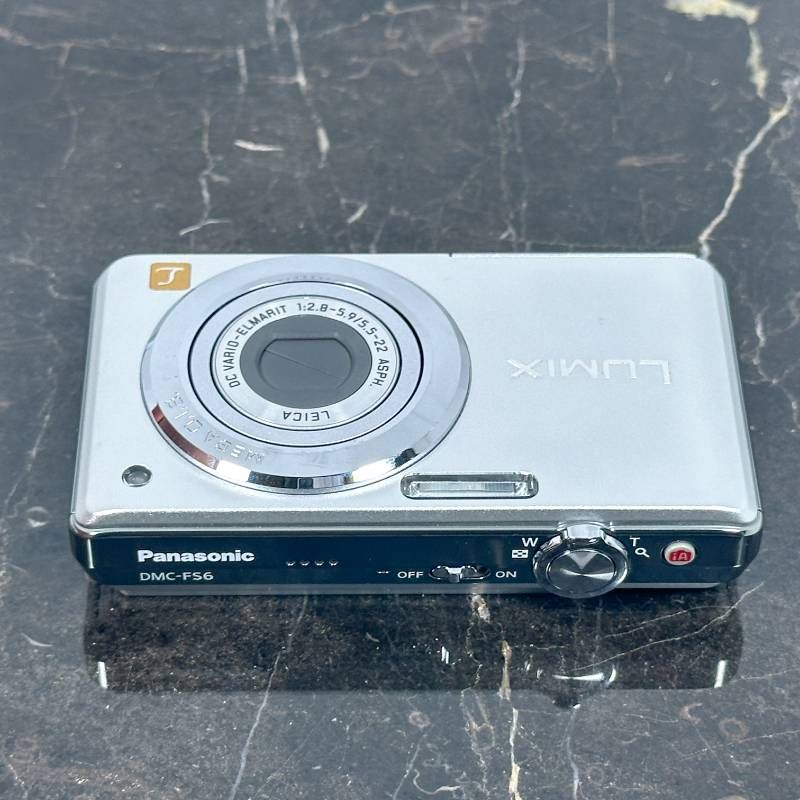 LUMIX FS6 シルバー　デジカメ Panasonic LUMIX DMC-FS6 シルバー デジタルカメラ