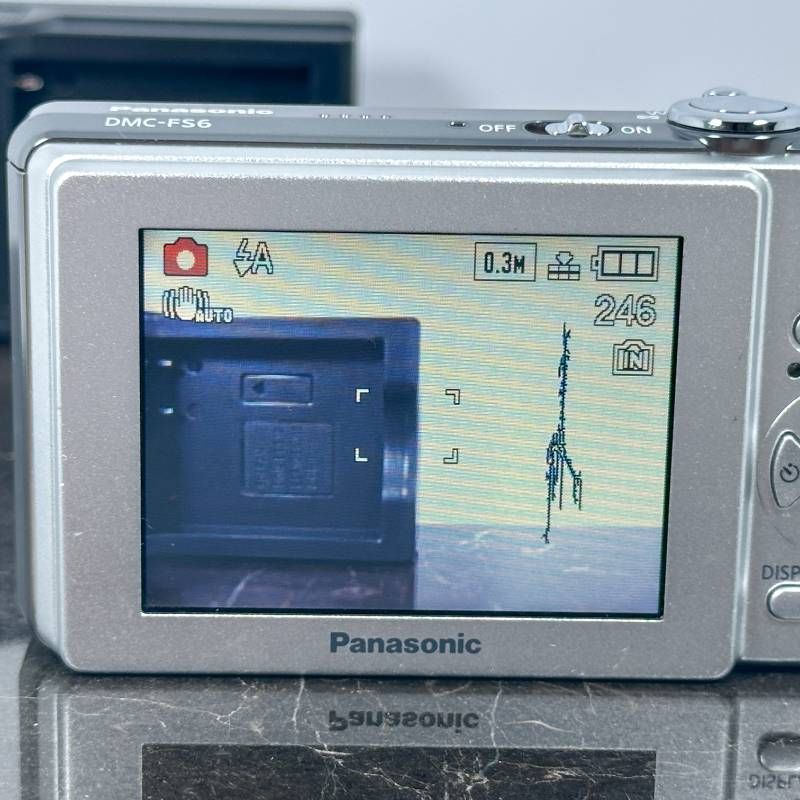 Panasonic LUMIX DMC-FS6 シルバー 1010万画素 超薄型21.2mm 光学4倍