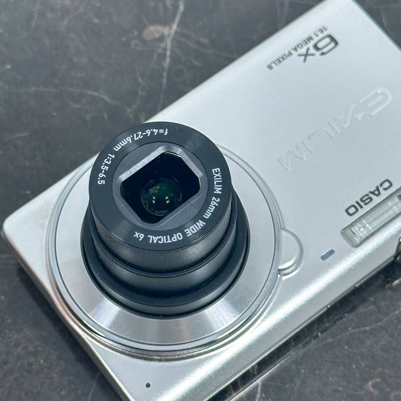 美品】CASIO EXILIM EX-ZS27 シルバー 1610万画素 光学6倍ズーム