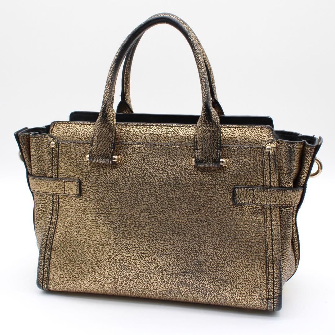 激レア・良品】COACH コーチ スワッガー27 ハンドバッグ ゴールド