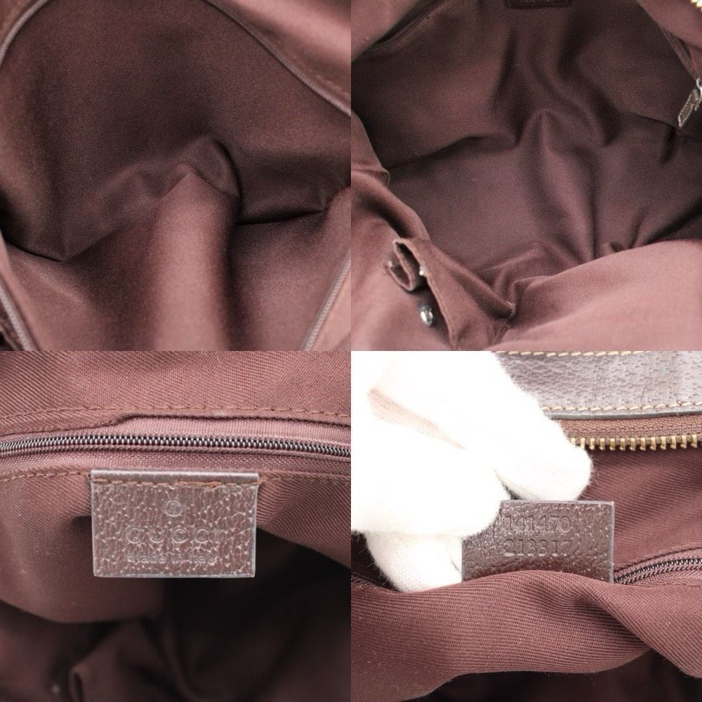 良品】GUCCI グッチ GGキャンバス トートバッグ 肩がけ A4収納可