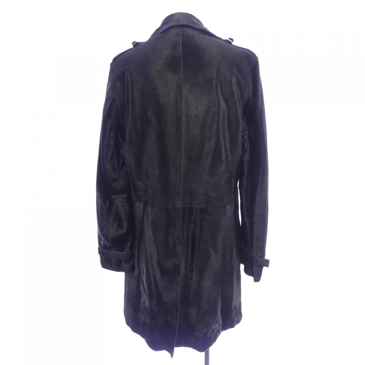 バーバリーロンドン BURBERRY LONDON レザーコート - メルカリ