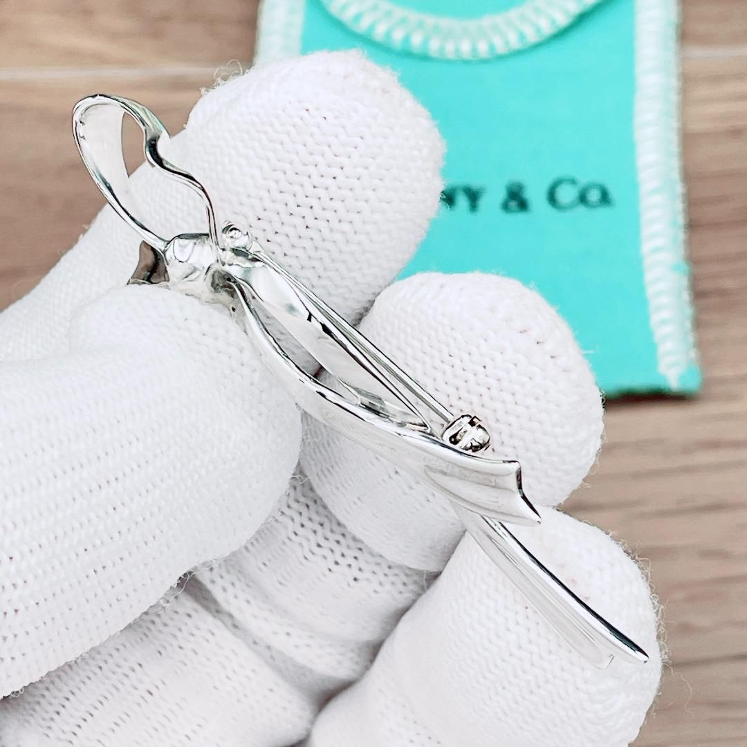 ティファニー　リボンブローチ　シルバー925 TIFFANY & CO. Tiffany ティファニー 925 SILVER シルバー りぼん