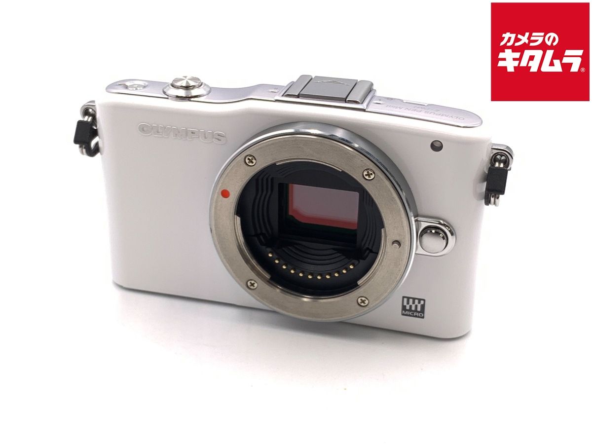 中古】 【良品】 オリンパス PEN mini E-PM1 ボディ ホワイト - メルカリ