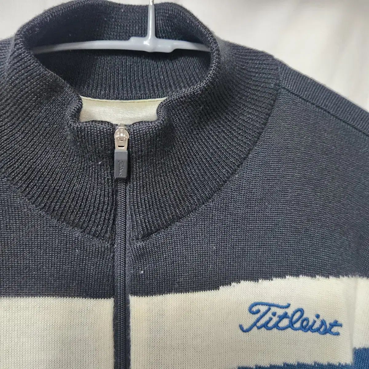 TITLEIST タイトリスト 2WAY ハーフジップ 長袖ジャケット ブラック系 