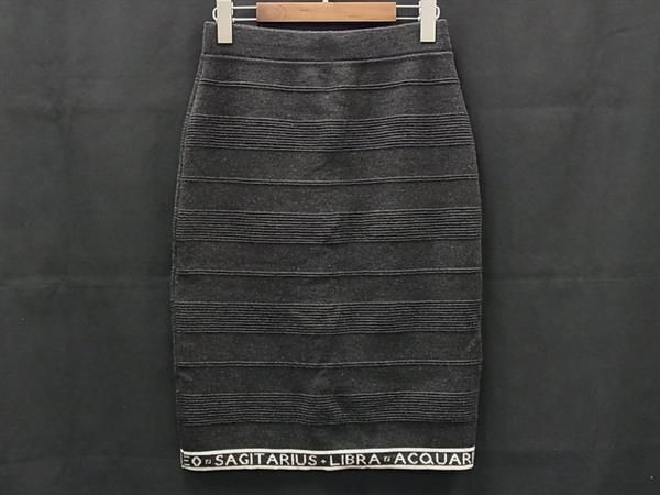 FENDI フェンディ ウール スカート 洋服 表記サイズ44 レディース