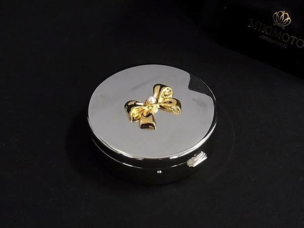 □美品□ MIKIMOTO ミキモト 本真珠 アコヤ真珠 パール 約3mm 小物入れ