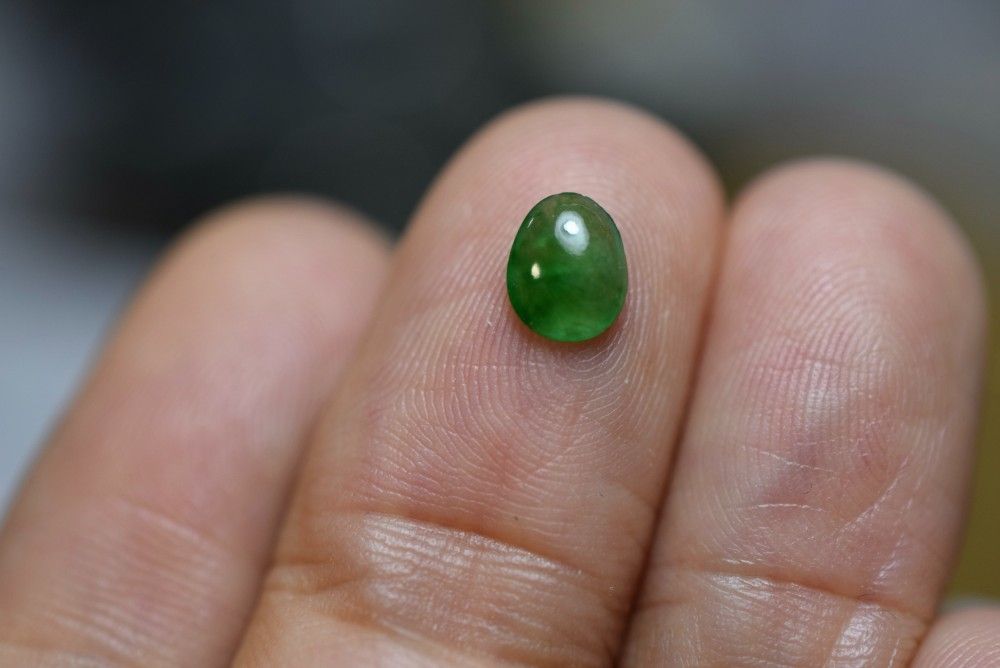 RS5-94上品宝石質 深緑 ミャンマー産天然 A貨 本翡翠 ルース 裸石 硬玉 RS5-94 上品 宝石質 深緑 ミャンマー産天然 A貨 本翡翠 ルース 裸石