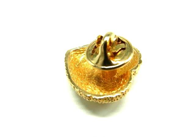 □美品□ ChristianDior クリスチャンディオール ハート ブローチ