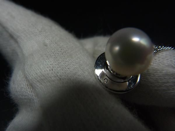 □美品□ MIKIMOTO ミキモト 本真珠 パール約5mm アコヤ真珠 タイピン