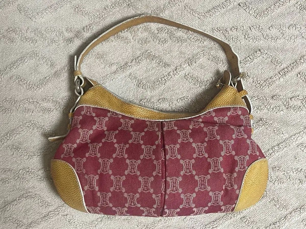 セリーヌ デニム HOBO BAG ショルダーバッグ トリオンフ マカダム