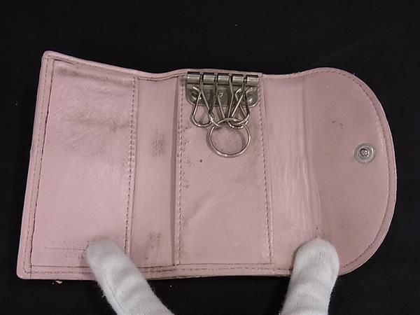 ChristianDior クリスチャンディオール トロッター PVC×レザー リボン