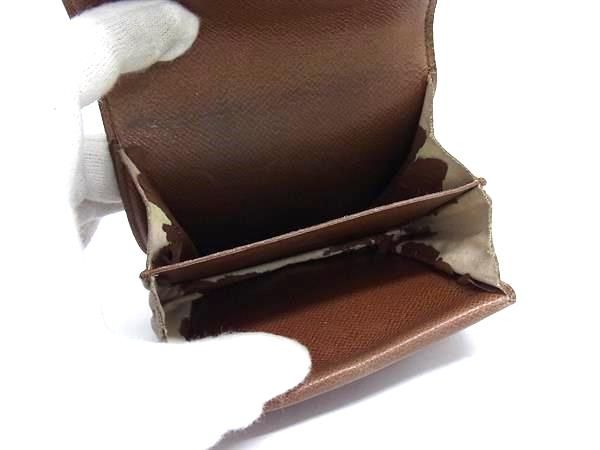 LOUIS VUITTON ルイヴィトン M61970 モノグラム ポルト モネ グゼ