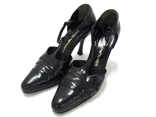 EMPORIO ARMANI エンポリオアルマーニ レザー アンクルストラップ