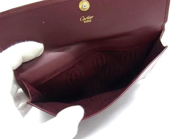 Cartier カルティエ マストライン レザー ポーチ マルチケース 小物