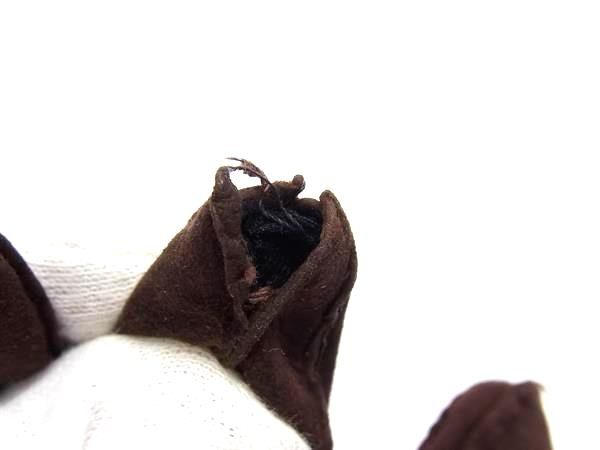 PRADA プラダ スエード 手袋 グローブ 防寒具 サイズ 7 レディース