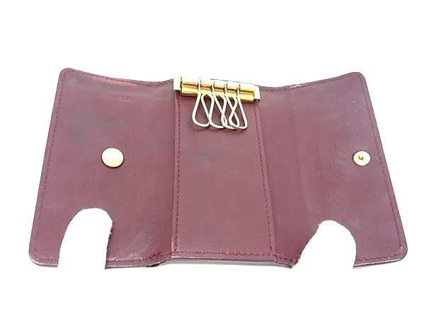 箱付きルイヴィトンヴェルニキーケース4連ミュルティクレ4黒赤バイカラーモノグラム 箱付きルイヴィトンヴェルニキーケース4連ミュルティクレ4黒赤バイ